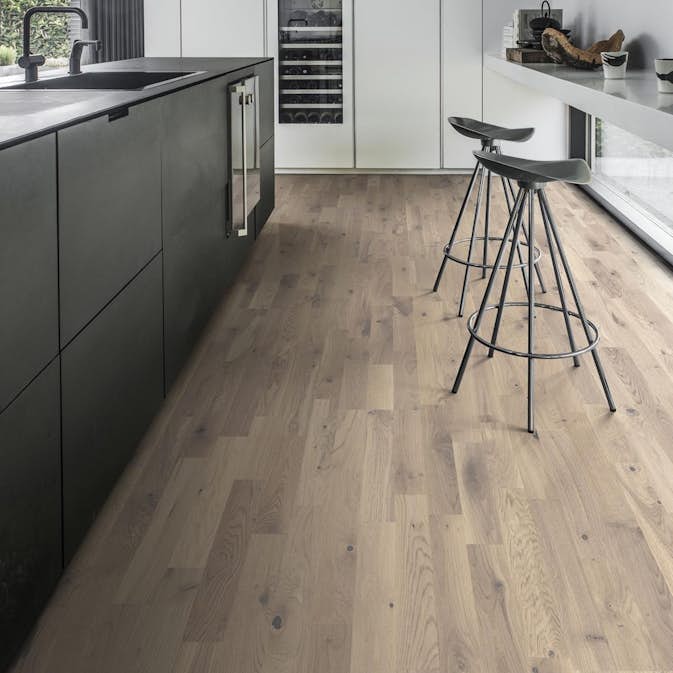 Trägolv Kährs Amalfi Ek, Mattlackerat 3-Stavs Parkettgolv