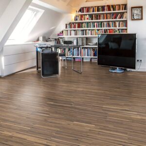 Trägolv Berg & Berg Ek XS Rökt Borstad Vitolja