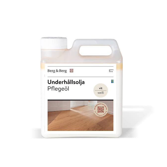 Underhållsolja Berg & Berg Vit 1 Liter