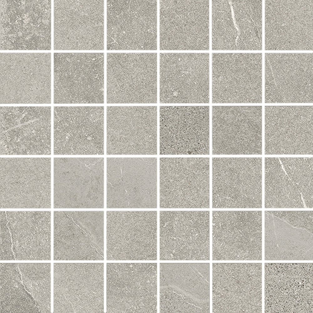 Gatsby Greige mosaik 5x5, ark 30x30