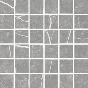 Glaciär Grafit mosaik 5x5, ark 30x30