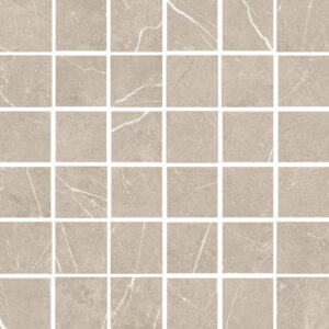 Glaciär Greige mosaik 5x5, ark 30x30
