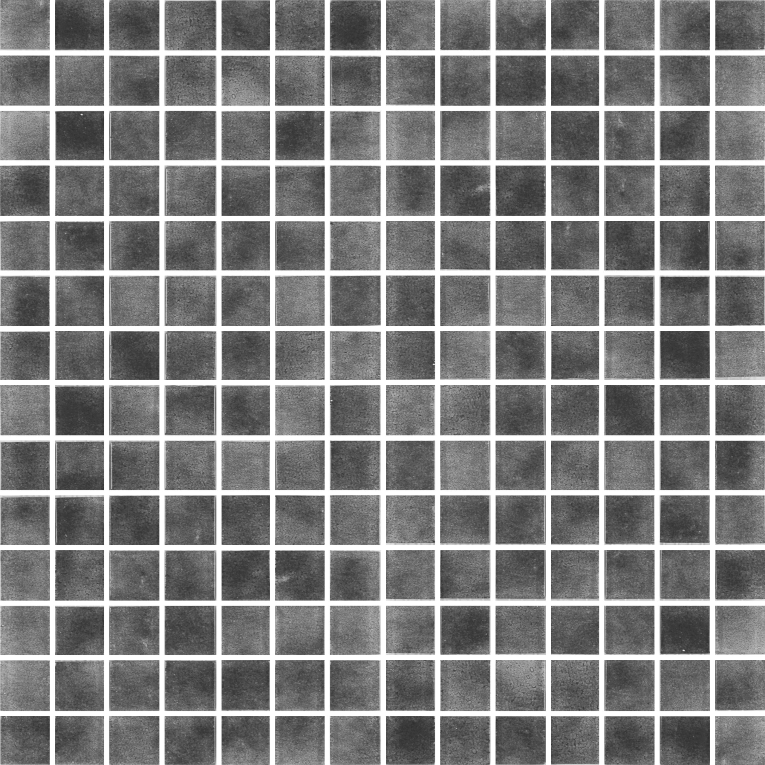 Powder Svart 2x2 ark 30x30