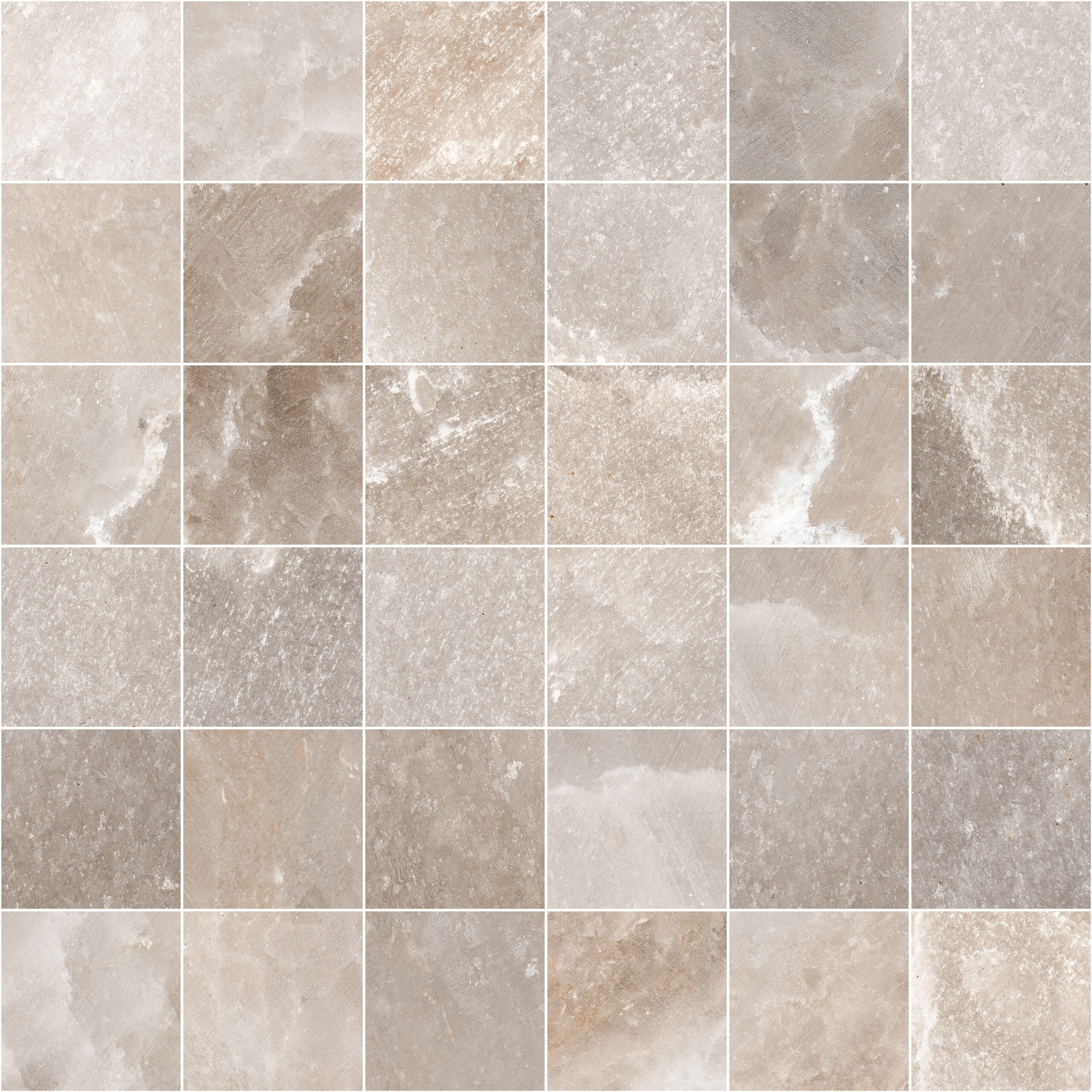 Salt Coral mosaik 5x5, ark 30x30