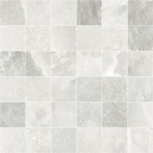 Salt Light Grey mosaik 5x5, ark 30x30